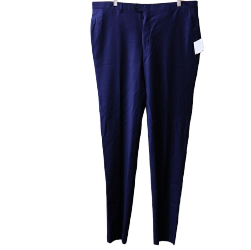 Hickey Freeman Navy Blue Dress Pants 40R